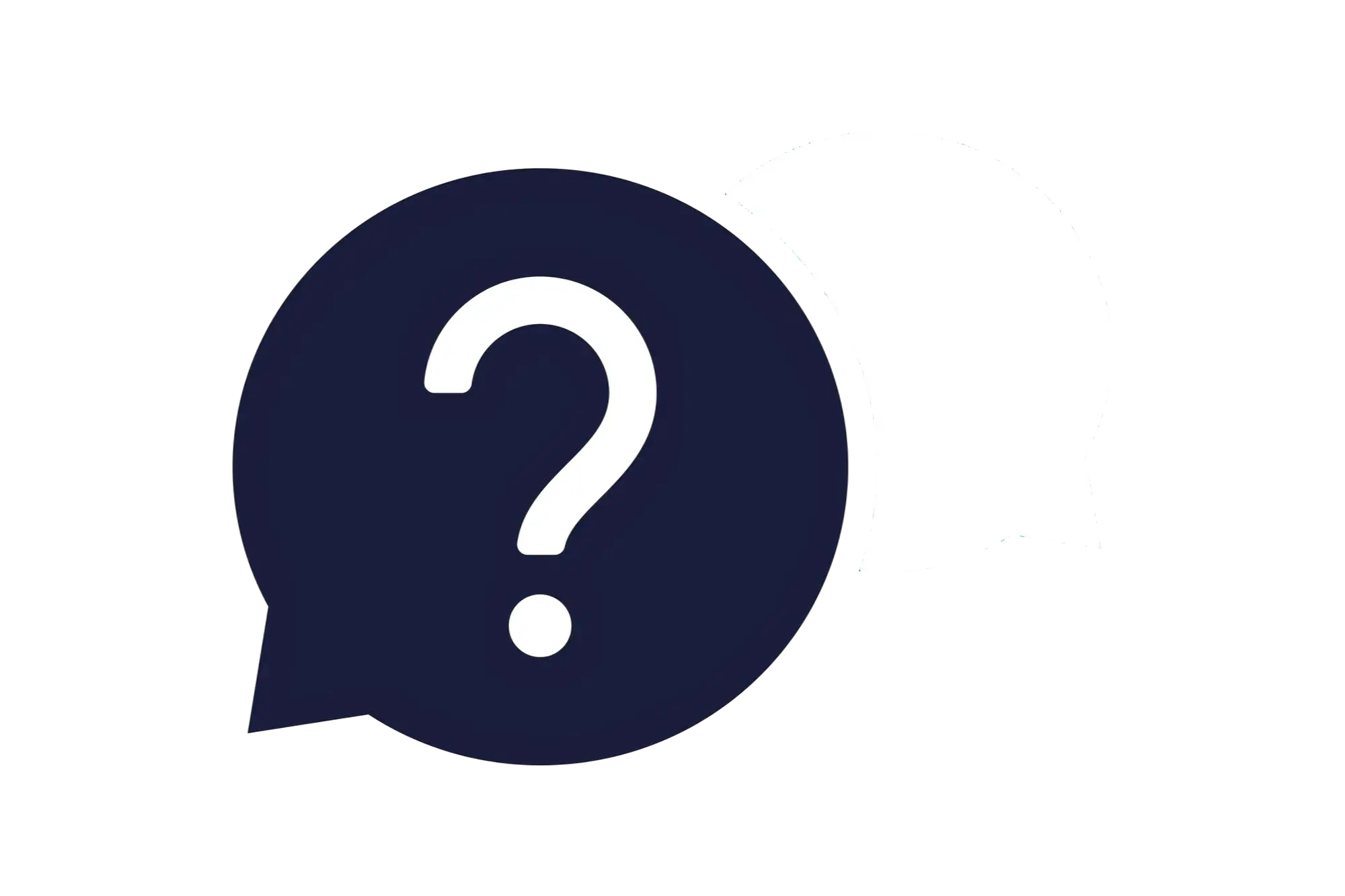 FAQ bubbles